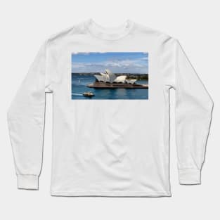 Sydney Opera House Painting Long Sleeve T-Shirt